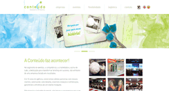 Desktop Screenshot of conteudoeventos.com.br
